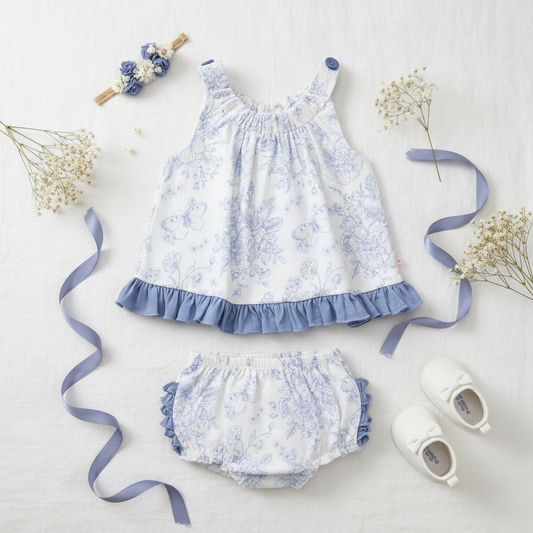 Butterfly Garden Set Flat Lay 2