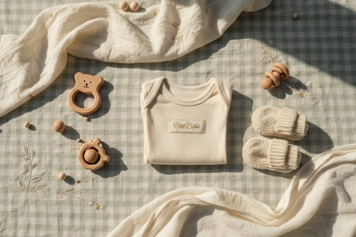 Luxury baby boutique banner